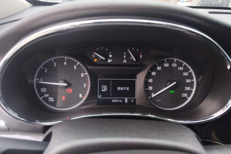 Used Buick Encore 2016 18T Automatic Two-Wheel Drive Urban Leading Edition Instrument Cluster