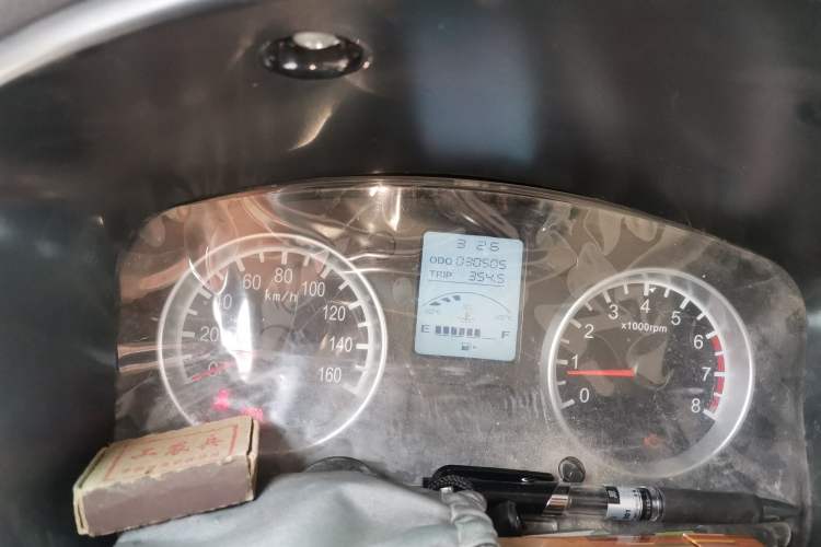 Used Jinbei Hiace X30 2019 1.5L Standard Version China VI SWC15M Odometer Close Up