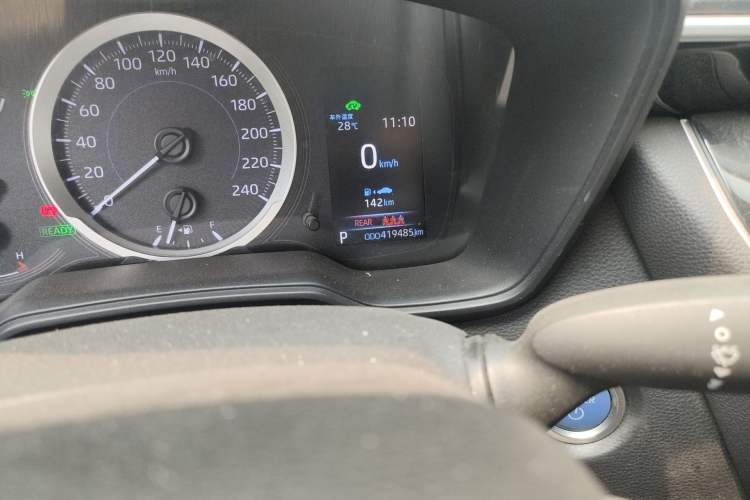 Used Toyota Levin 2021 Dual-Engine 1.8H E-CVT Luxury Edition Odometer Close Up