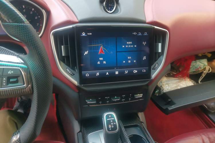 Used Maserati Ghibli 2014 3.0T Standard Edition Audio And AC Panel