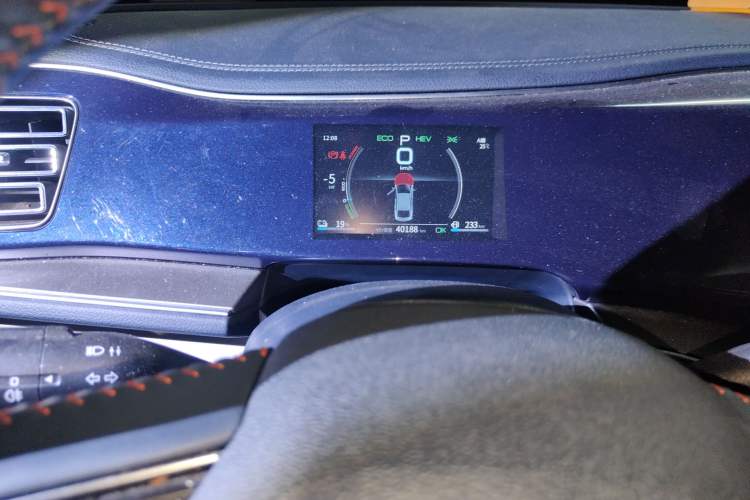 Used BYD Qin PLUS 2021 DM-i 55KM Flagship Model Instrument Cluster