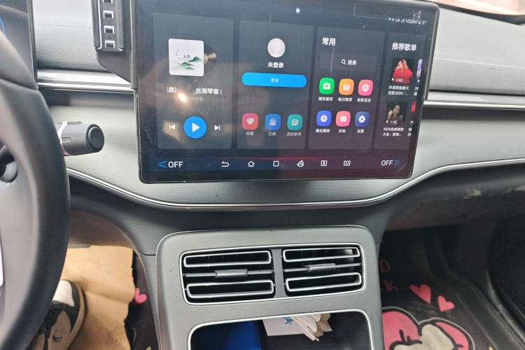 Used BYD Destroyer 05 2024 HONOR Edition DM-i 55KM Luxury Model Audio And AC Panel