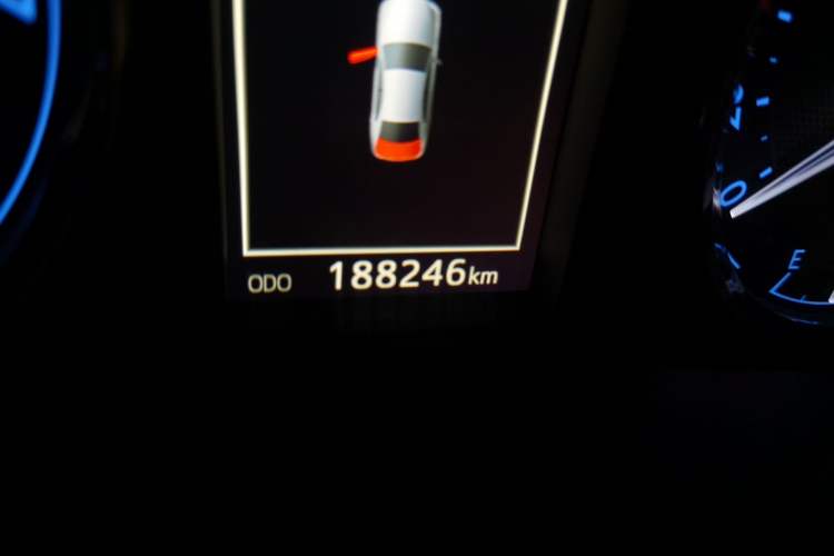 Used Toyota Levin 2014 1.8 GS CVT Elite Edition Odometer Close Up