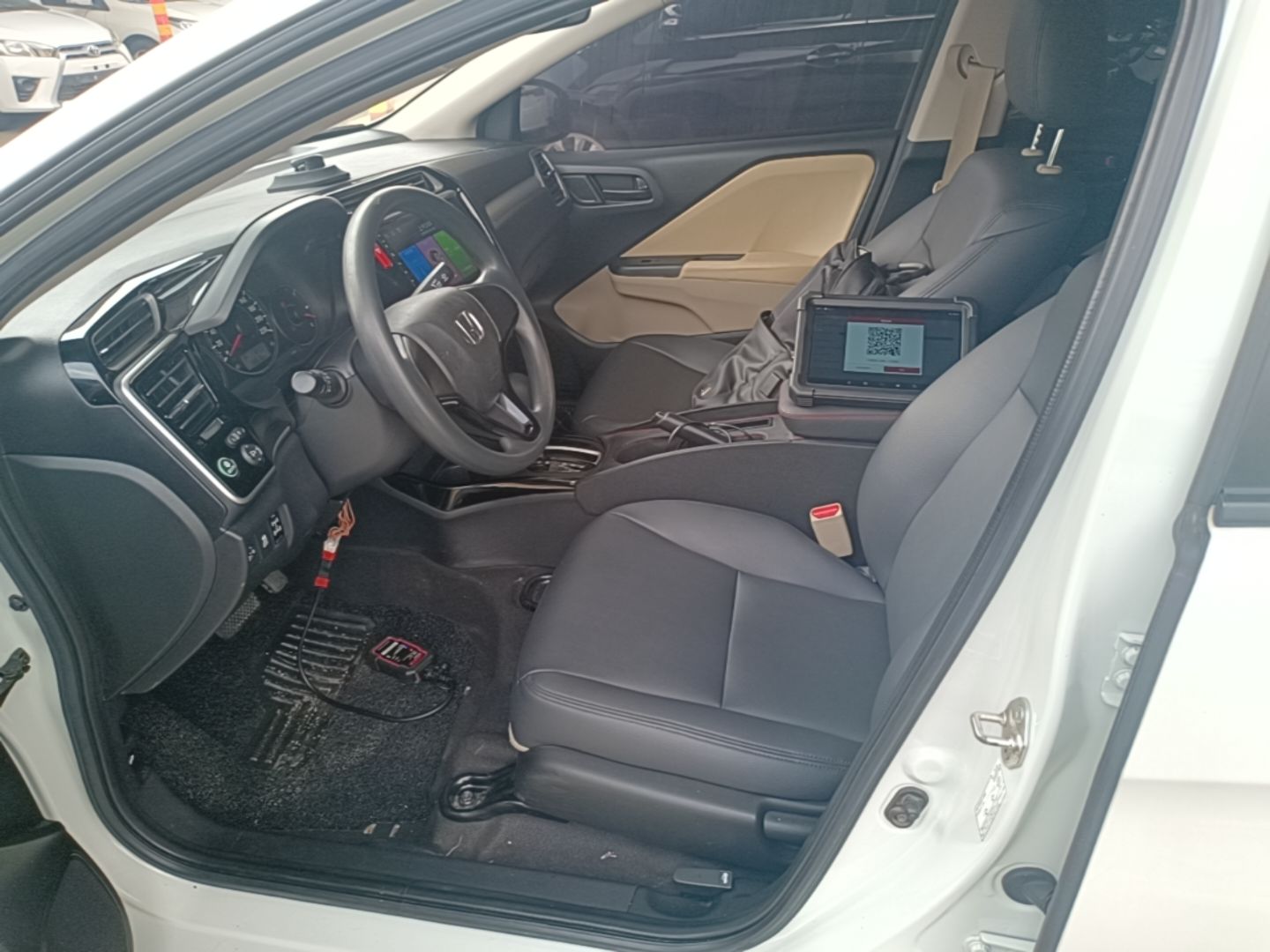 Avant de la voiture