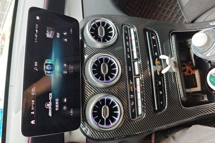 Used Mercedes-Benz GLC Coupe AMG 2020 AMG GLC 43 4MATIC Coupe SUV Audio And AC Panel