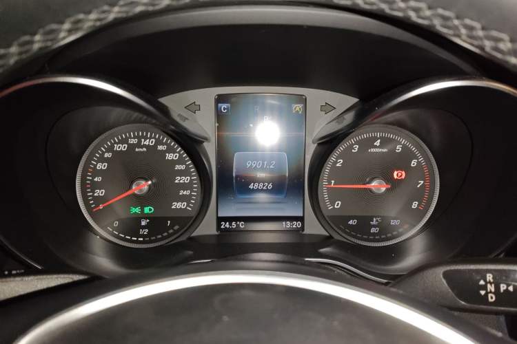 Used Mercedes-Benz GLC Coupe 2019 GLC 200 4MATIC Coupe SUV Odometer Close Up