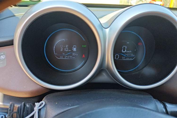 Used ORA Black Cat 2019 310km Fun Edition Odometer Close Up