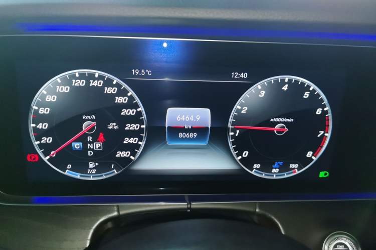 Used Mercedes-Benz E-Class 2016 E 200 L Sport Edition Instrument Cluster