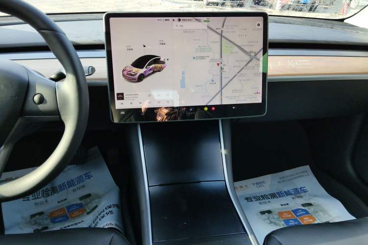 Used Tesla Model 3 2019 Standard Range Rear-Drive Upgraded Version Audio And AC Panel