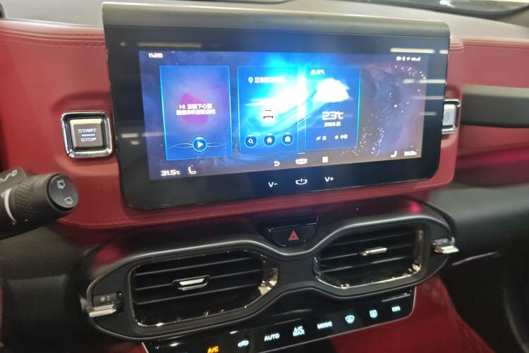 Used Geely Auto icon 2020 1.5TD i9 BSG Audio And AC Panel