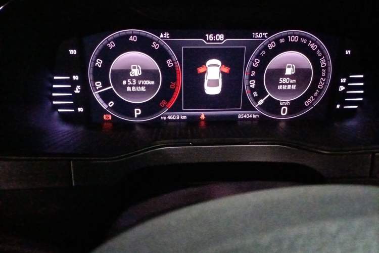 Used Skoda Superb 2019 Restyled TSI330 DSG Comfort Edition Odometer Close Up