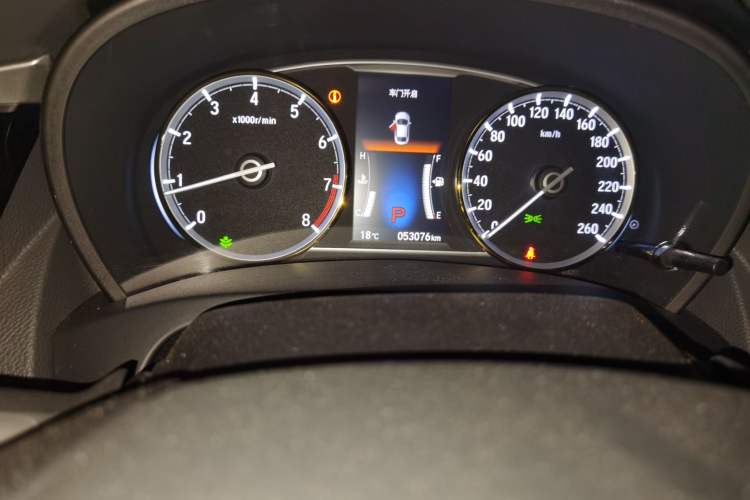 Used Honda Spirior 2017 2.0L Comfort Edition Odometer Close Up