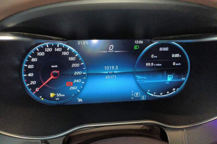 Used Mercedes-Benz GLC 2022 Refreshed GLC 300 L 4MATIC Dynamic Edition Prestige Version Instrument Cluster