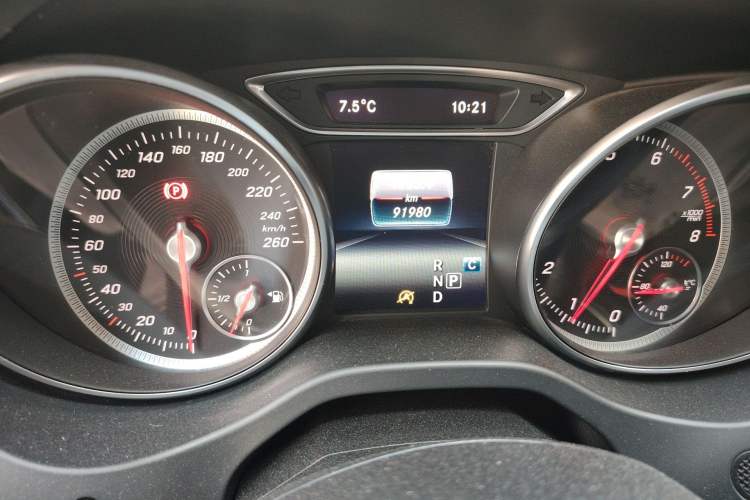 Used Mercedes-Benz CLA 2019 CLA 200 Sport Edition Odometer Close Up