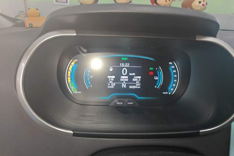 Used Chery Little Ant 2021 150 000 Yuan Ant Fan Edition Ant Stylish Version Lithium Iron Phosphate Odometer Close Up