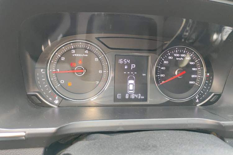 Used Zotye T600 Coupe 2017 1.5T Automatic Luxury Model Instrument Cluster