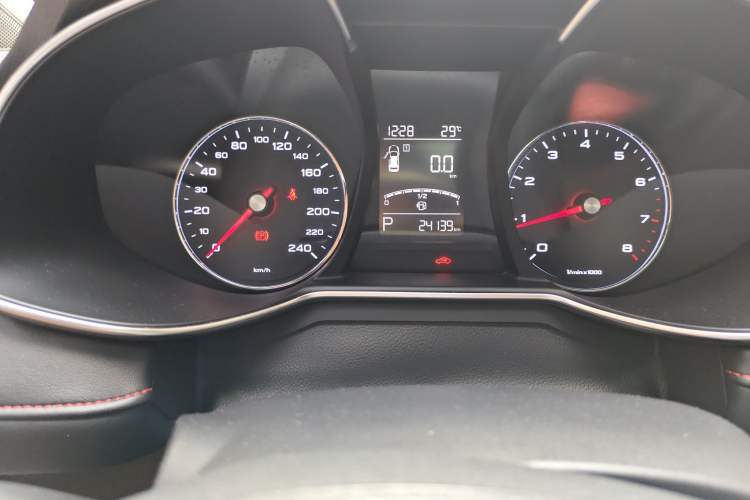 Used MG 6 2021 1.5T Automatic Lingchao Edition Odometer Close Up