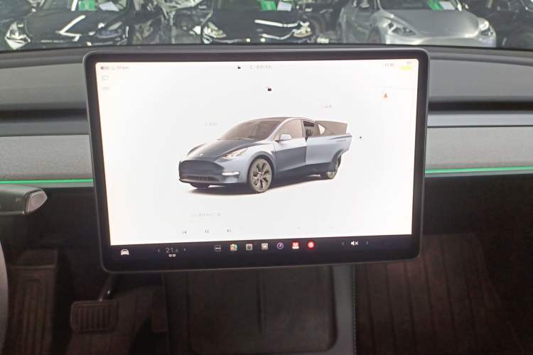 Used Tesla Model Y 2024 Rear-Wheel-Drive Version Audio And AC Panel