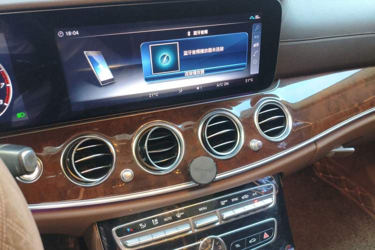 Used Mercedes-Benz E-Class 2017 E 300 L Luxury Model Audio And AC Panel