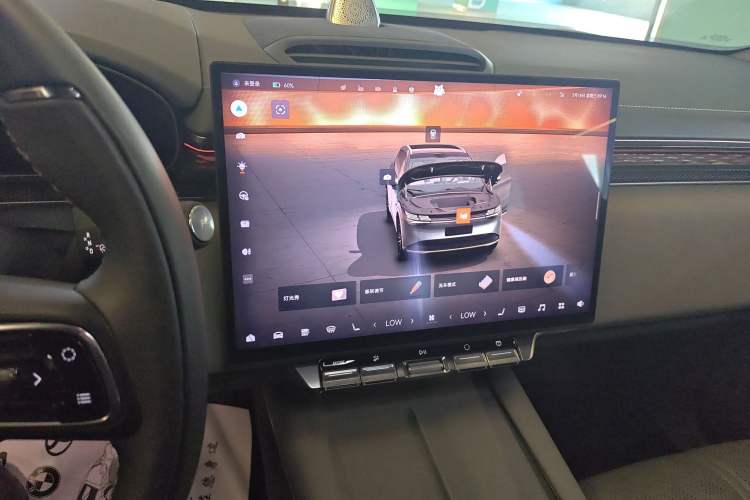 Used Zeekr 7X 2025 100kWh Long-Range All-Wheel Drive Intelligent Driving Version Audio And AC Panel