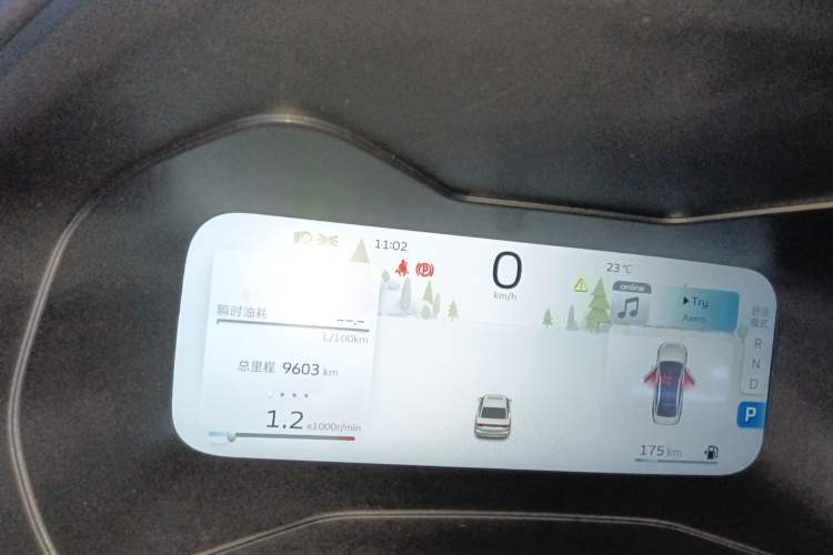 Used Geely Auto Emgrand 2025 4th Generation 1.5L CVT Flagship Version Instrument Cluster