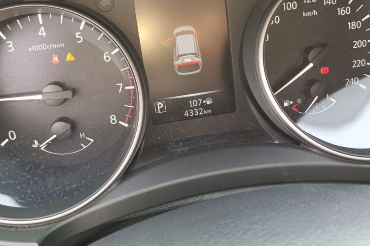 Used Nissan Qashqai 2025 Honor 2.0L CVT XV+ Leading Edition Odometer Close Up