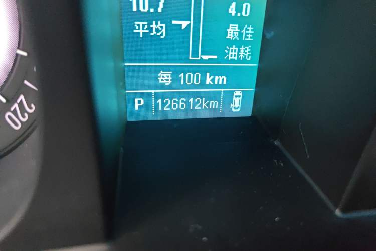 Used Buick GL8 2017 25S Prestige Version China V Standard Odometer Close Up