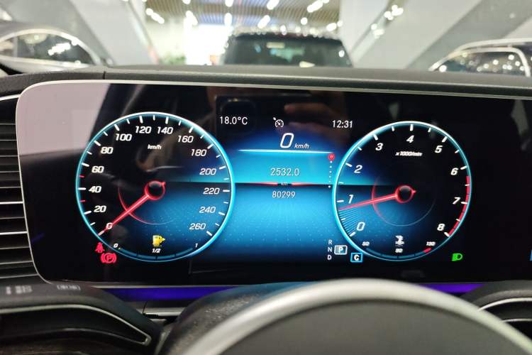 Used Mercedes-Benz GLE 2021 GLE 350 4MATIC Stylish Model Instrument Cluster