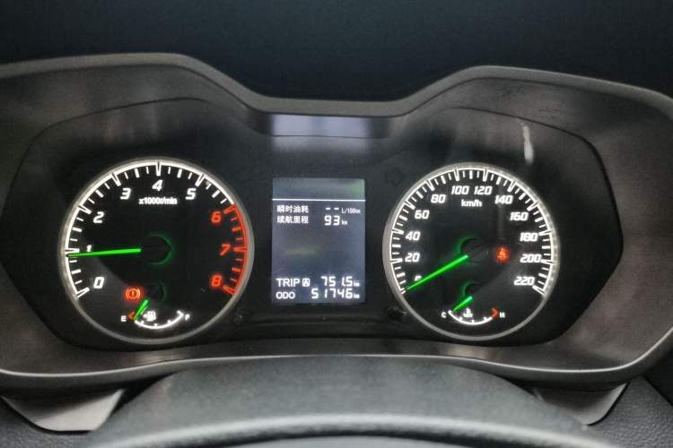 Used Haima M3 2016 1.5L Manual Comfort Model with Sunroof Instrument Cluster