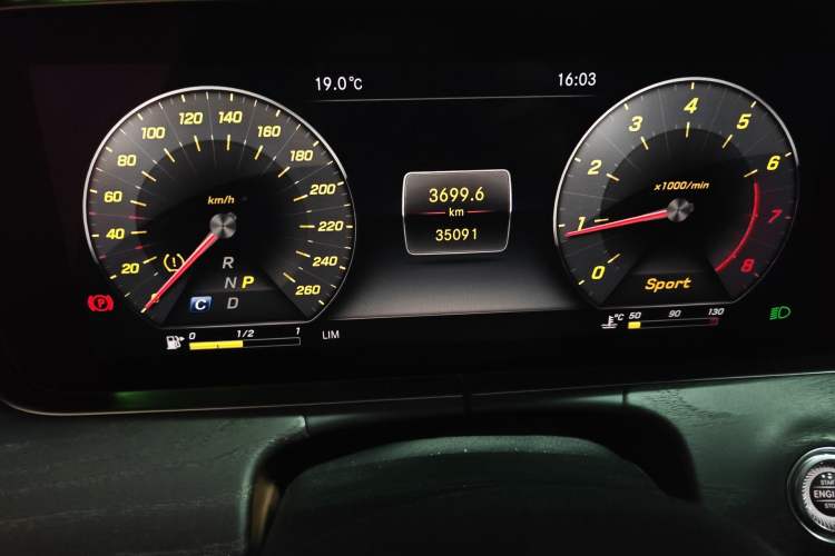 Used Mercedes-Benz E-Class 2019 Restyled E 300 L Sporty and Stylish Edition Instrument Cluster