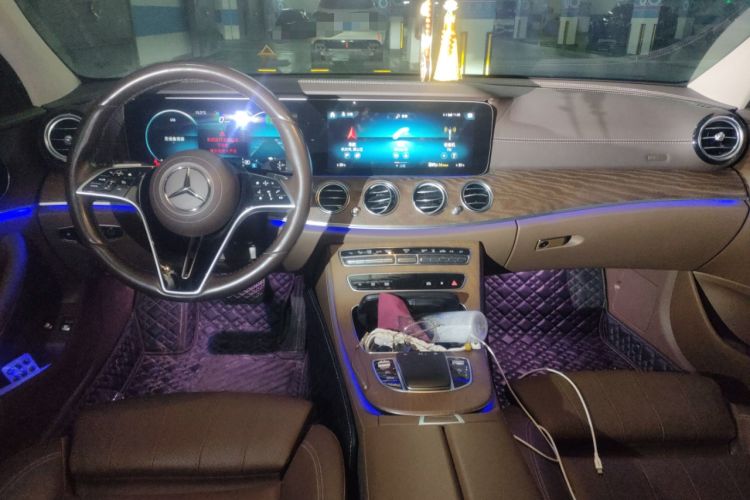 Used Mercedes-Benz E-Class New Energy 2022 Facelift E 350 e L Plug-in Hybrid Sedan
