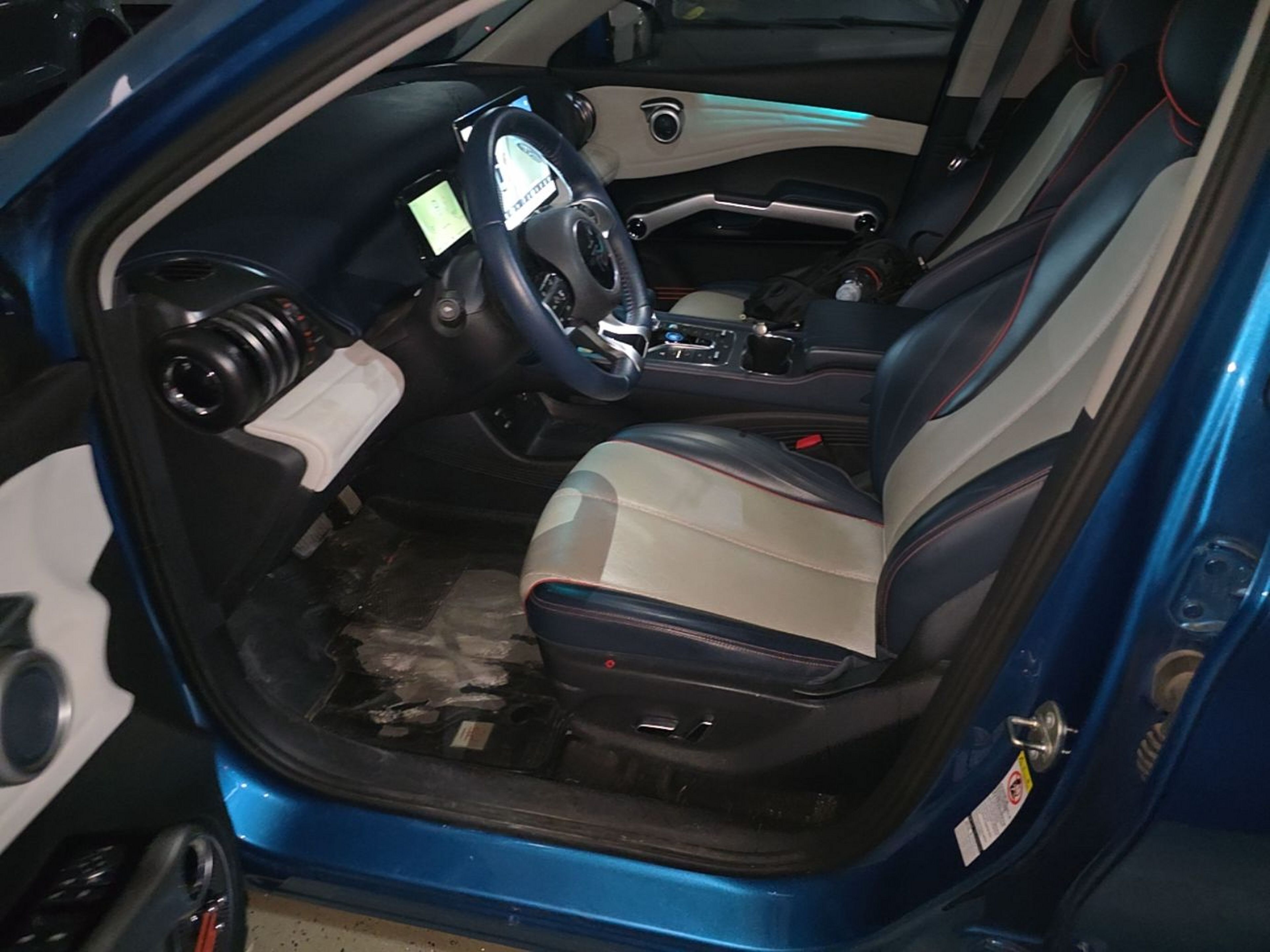 Interior delantero