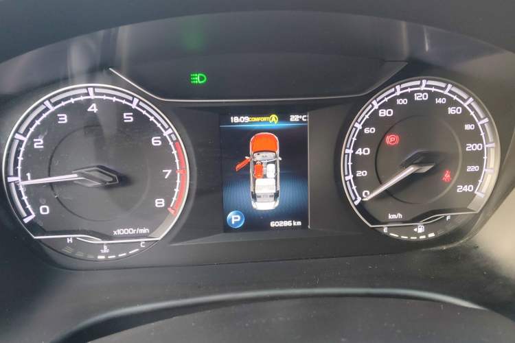 Used Geely Auto Emgrand GT 2018 1.5T MHEV Shining Edition Instrument Cluster