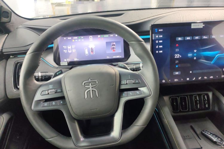 Used BYD Song L EV 2025 Intelligent Driving Version 602 km Range LiDAR-equipped All-Wheel-Drive Type Steering Wheel