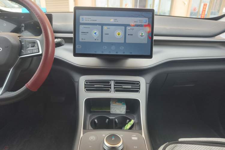 Used BYD Destroyer 05 2024 HONOR Edition DM-i 55KM Luxury Model Audio And AC Panel