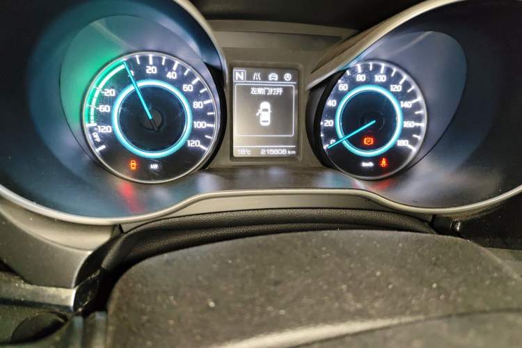 Used CHANGAN Eado New Energy 2019 EV460 Smart Edition Odometer Close Up