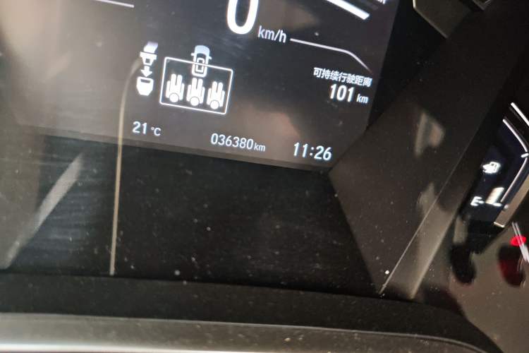 Used Honda Breeze New Energy 2022 ePHEV Prestige Edition Odometer Close Up