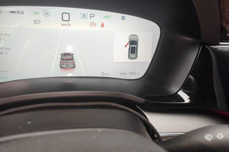 Used BYD Song PLUS New Energy 2025 DM-i 112KM Prestige Model Odometer Close Up