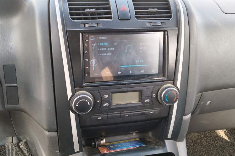 Used Jinbei Express 2018 2.0L Standard Version V19 Audio And AC Panel