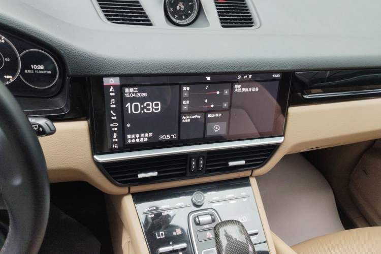 Used Porsche Cayenne 2018 Cayenne 3.0T Audio And AC Panel