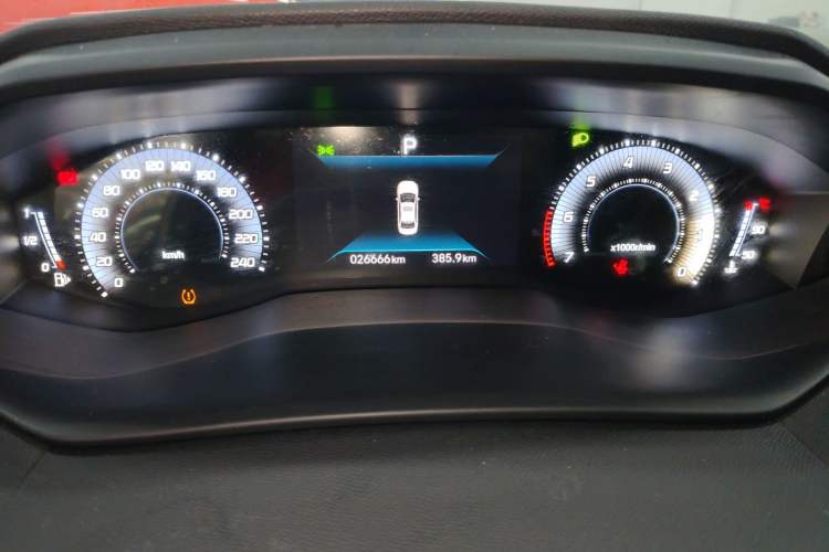 Used Peugeot 408 2022 1.6T Light-Chasing Edition Instrument Cluster