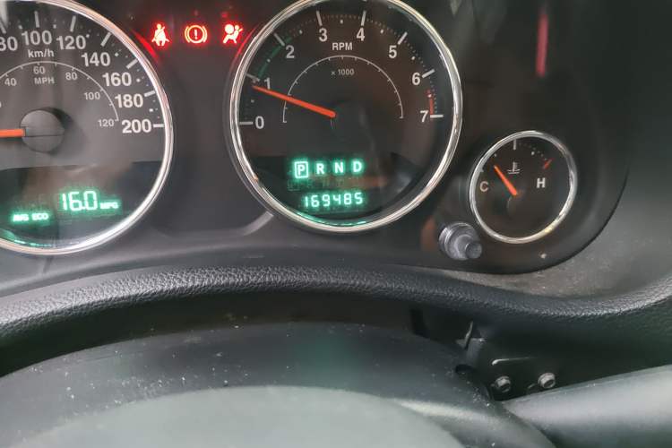 Used Jeep Wrangler 2012 3.6L Sahara two-door version
