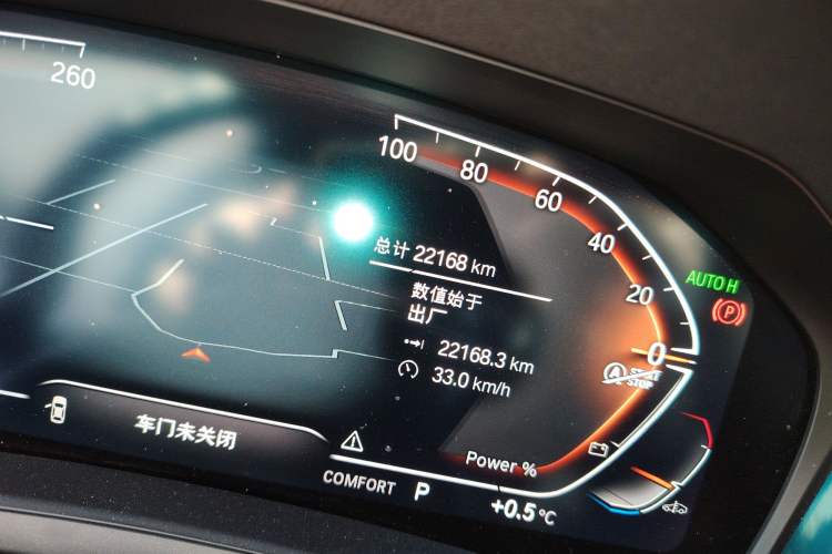 Used BMW 4 Series 2022 430i Gran Coupe M Sport Night Edition Odometer Close Up