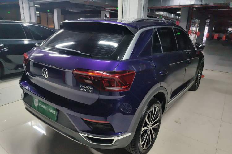 Used Volkswagen T-ROC 2019 280TSI DSG Two-Wheel Drive Comfort Version China VI Standard
