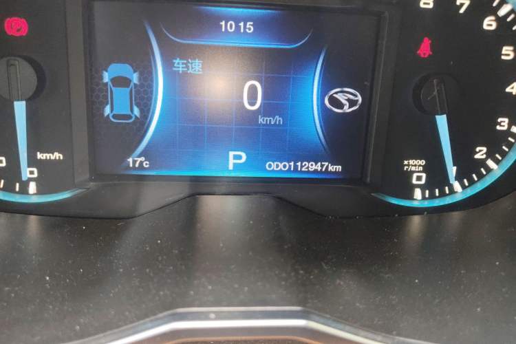 Used Soueast DX7 2016 1.5T Automatic Glory Edition Odometer Close Up