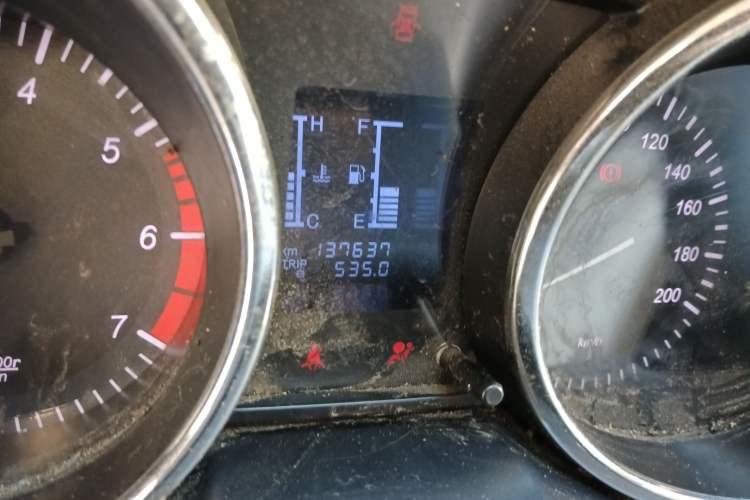 Used HYOSOW S3 2017 1.5L Manual Luxury Model Odometer Close Up