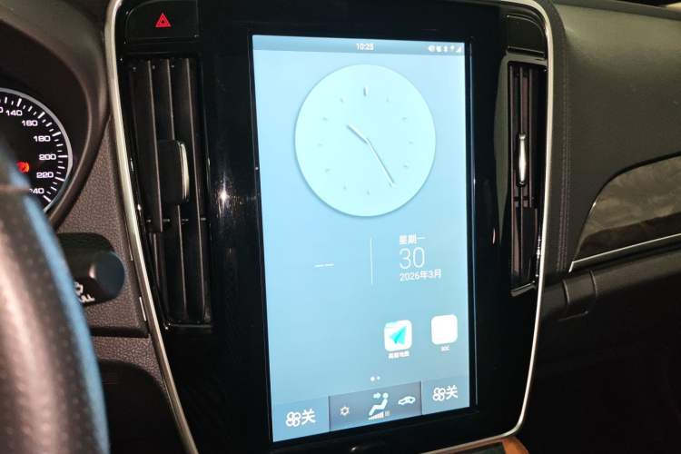 Used BYD Qin New Energy 2017 1.5T Luxury Model Audio And AC Panel