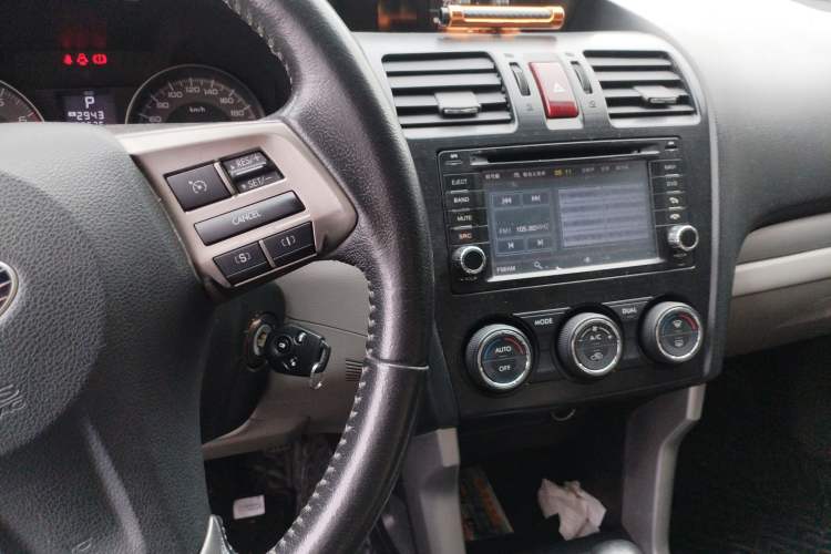 Used Subaru Forester 2013 2.5i Automatic Luxury Edition Audio And AC Panel