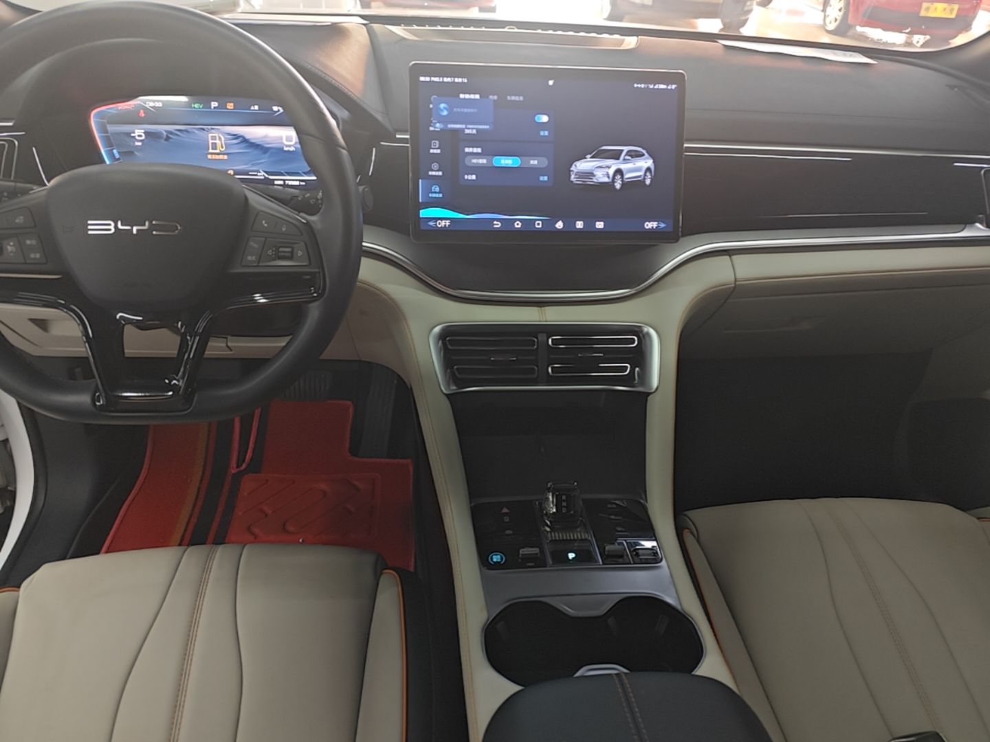 BYD Song PLUS New Energy 2024 HONOR Edition DM-i 110km Flagship Model — снимка 15