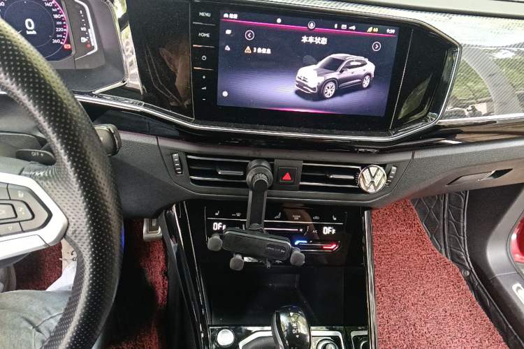 Used Volkswagen Tayron X 2020 380TSI Four-Wheel Drive Flagship Smart Connectivity Version Audio And AC Panel